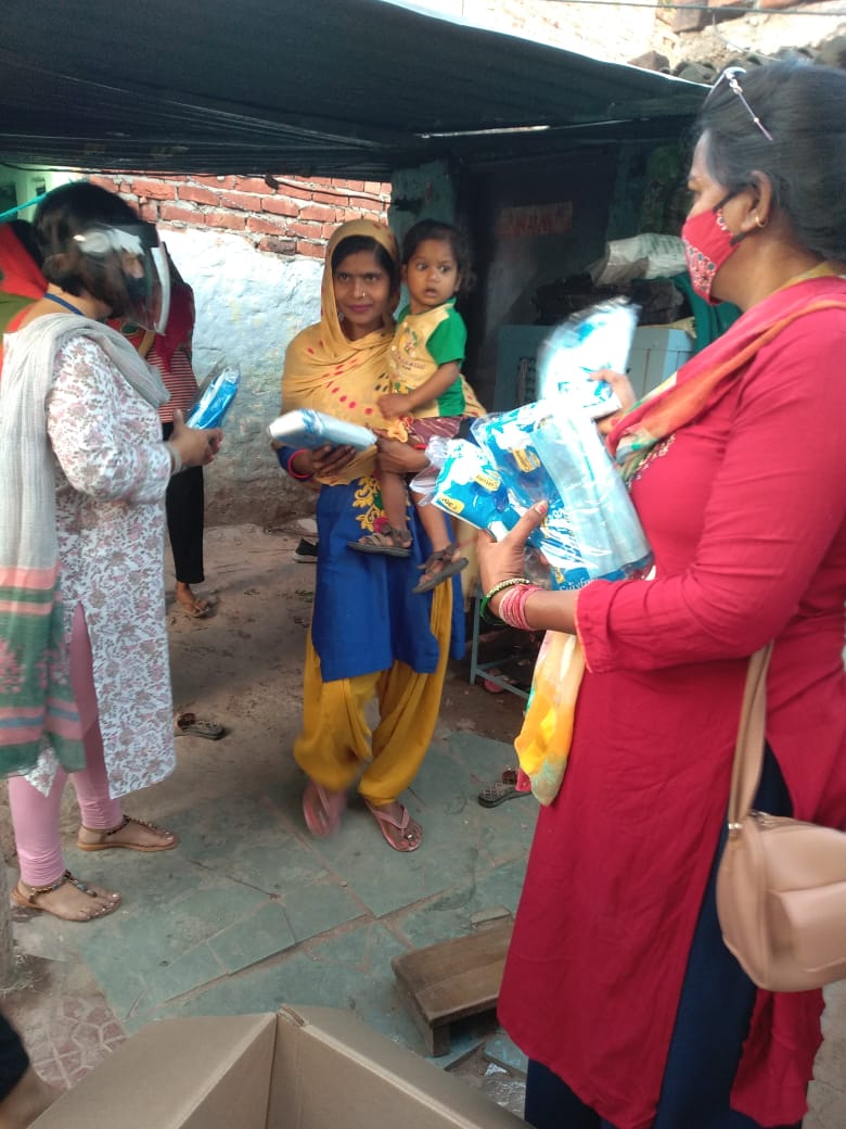 Sanitary Pads Distribution