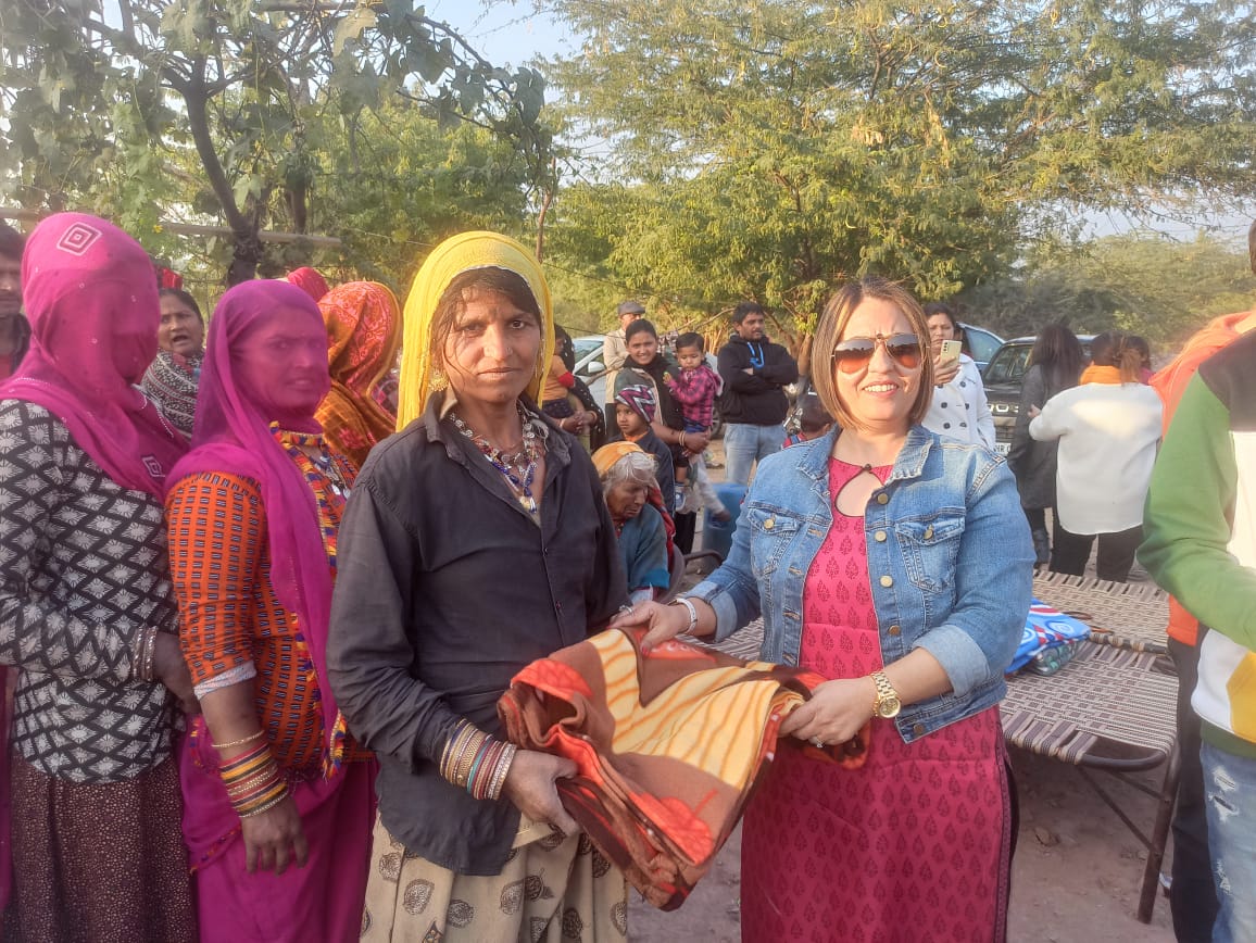 Blankets Distribution