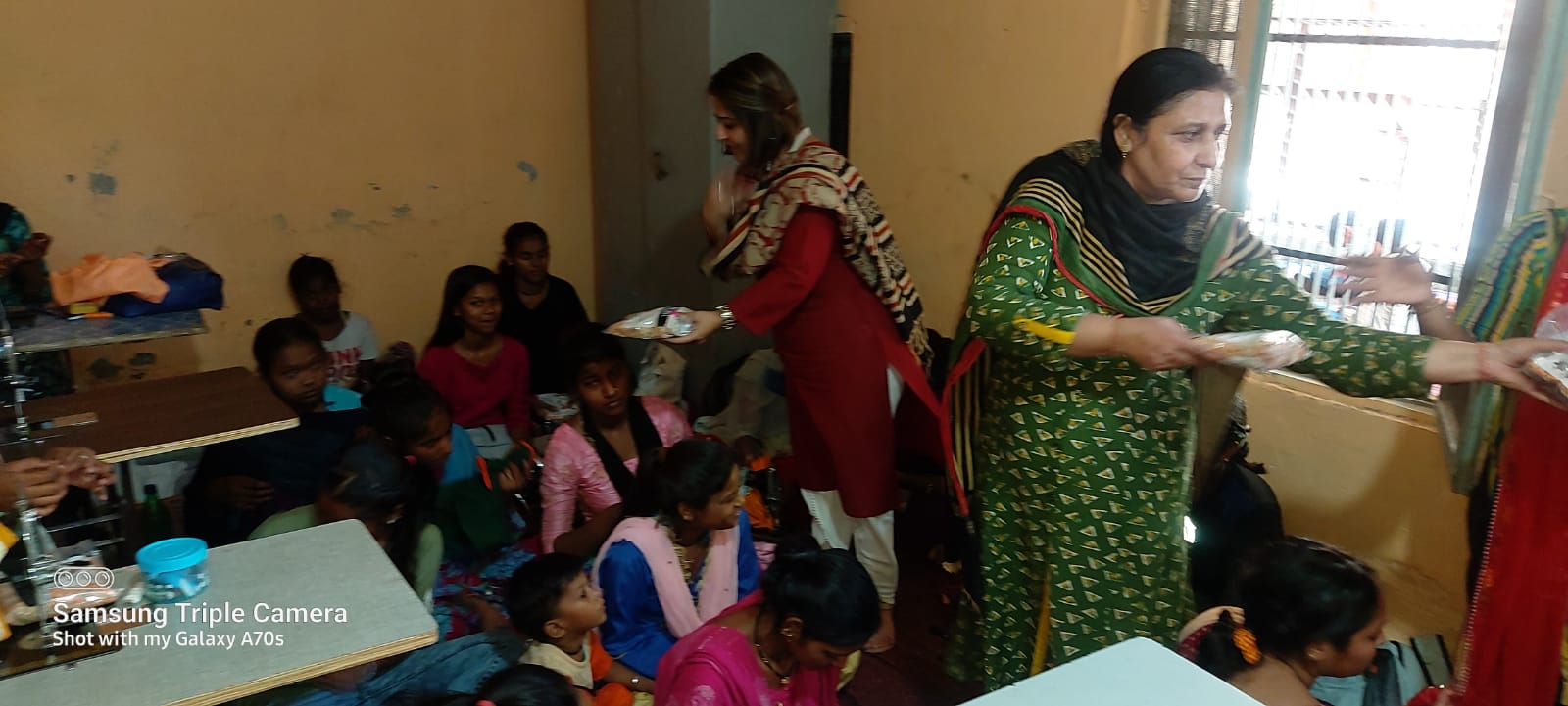 Stitching & Sewing: Empowering Girls & Slum Kids for Tomorrow