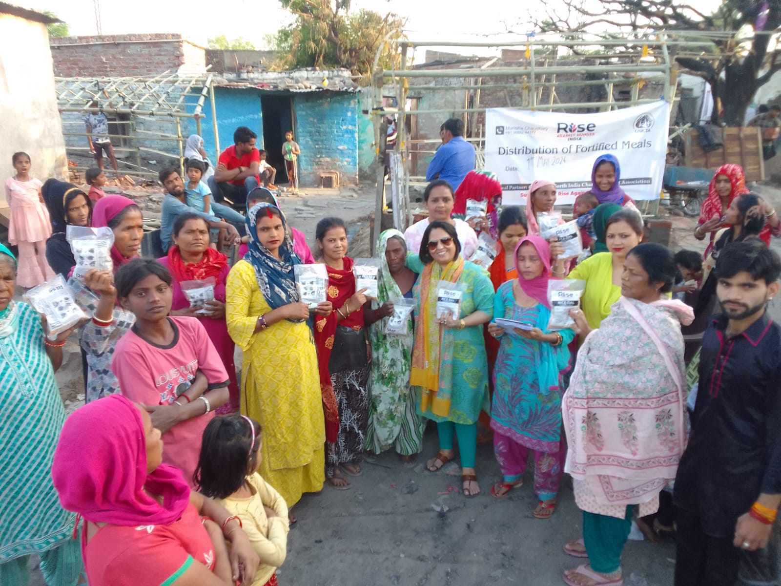 Distribution of Fortified Meals